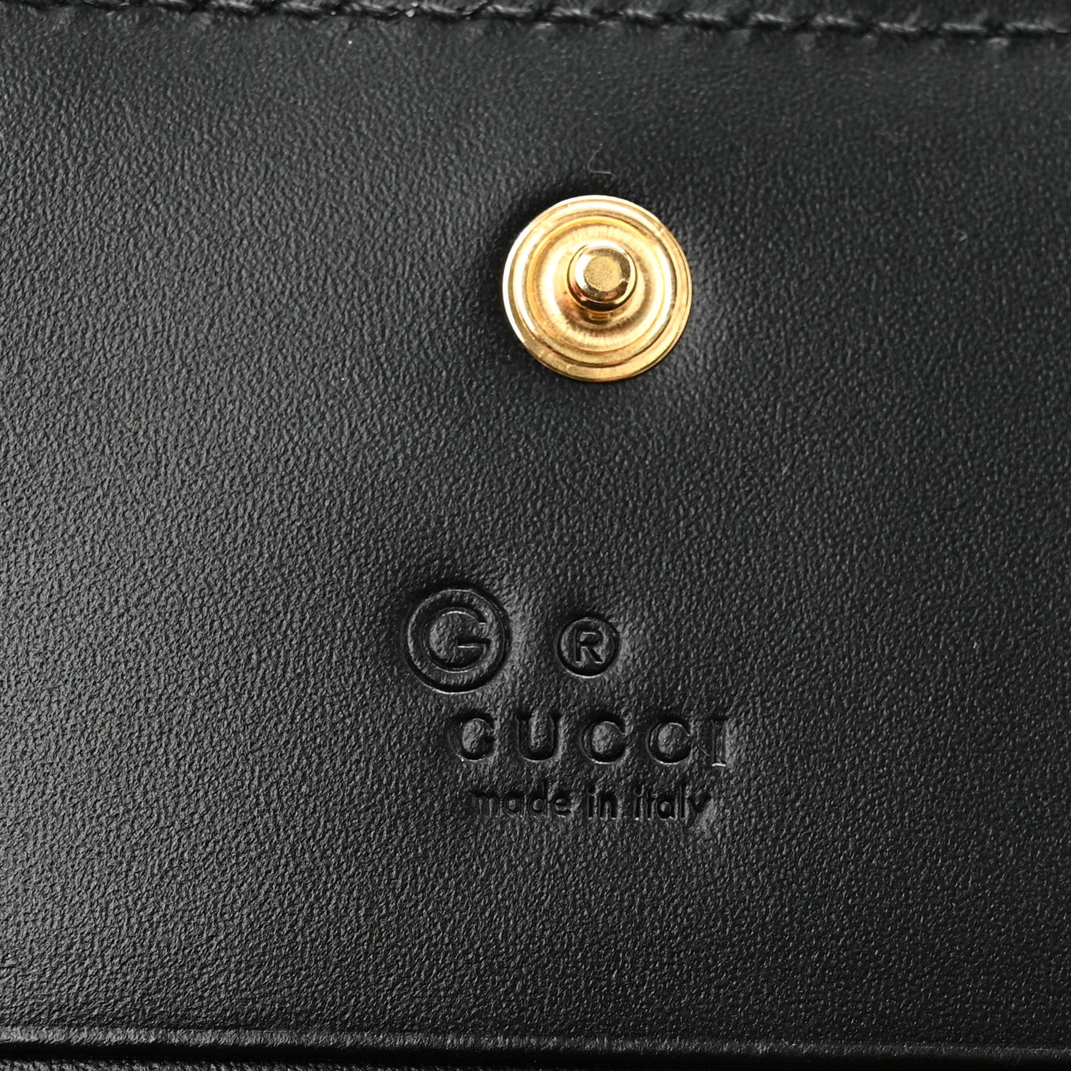 Guccissima Card Case Wallet Black £¨ Direct shipment via from wholesalehk.shop