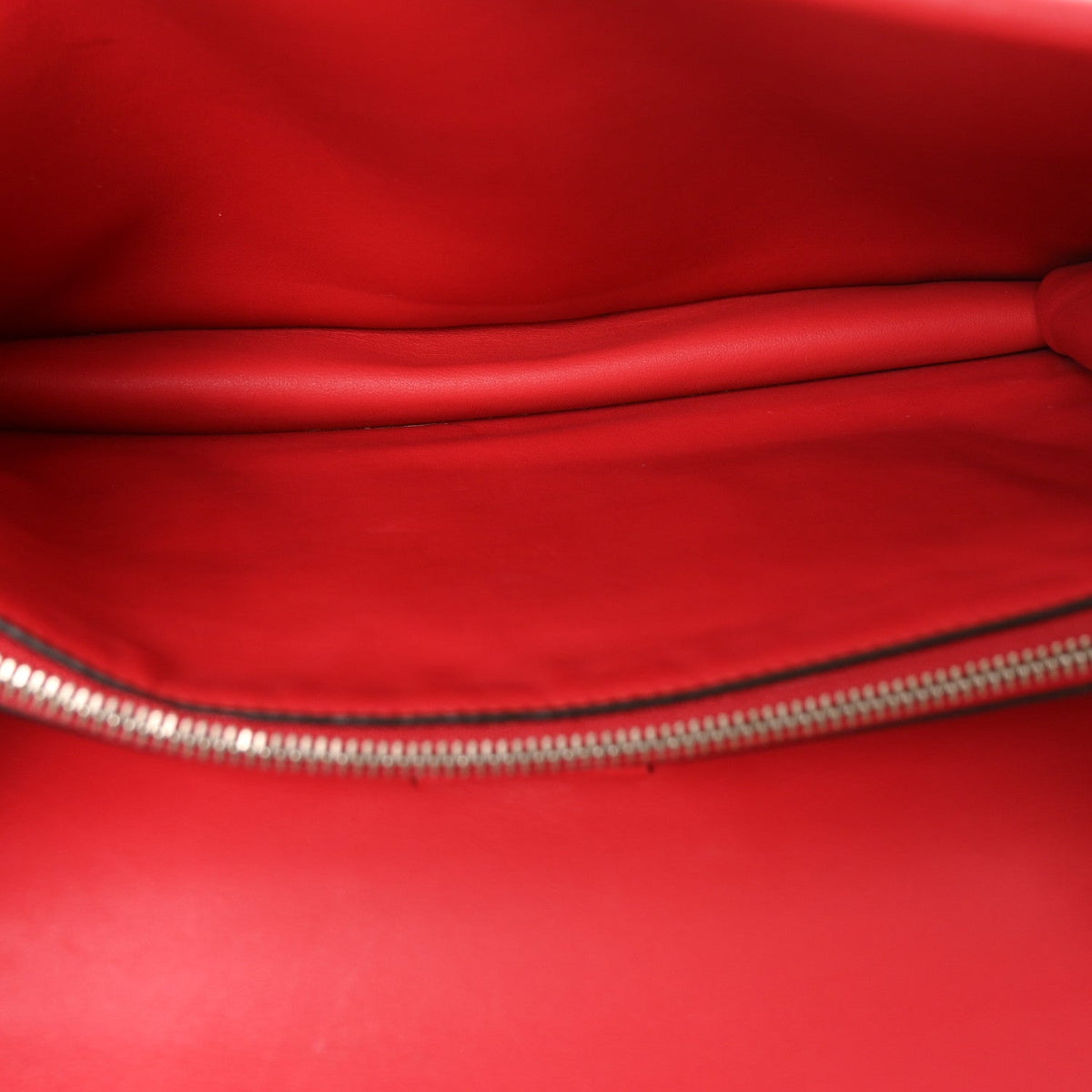 Suede Vitello Velvet Small Dionysus Shoulder Bag Vulcanic Red wholesalehk.shop