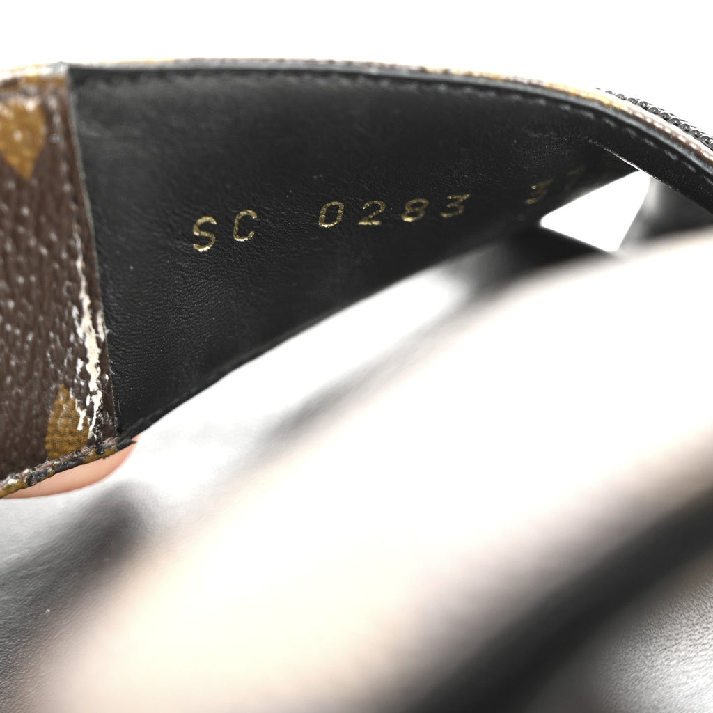 Monogram LV Sunset Comfort Flat Sandals 37.5 Cacao Brown £¨ Direct shipment via from wholesalehk.shop
