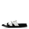 Calfskin Womens Chypre Sandals 36 White wholesalehk.shop