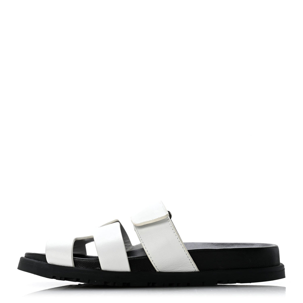 Calfskin Womens Chypre Sandals 36 White wholesalehk.shop