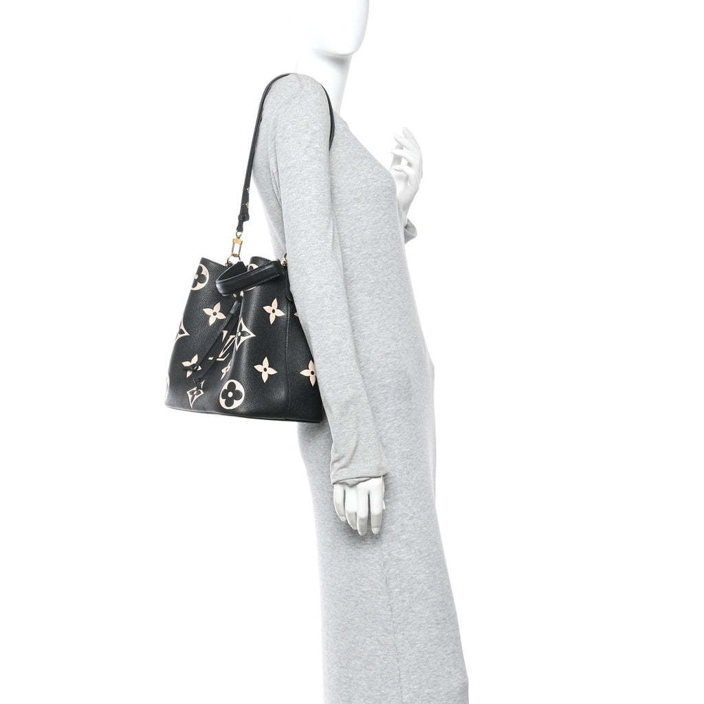Empreinte Monogram Giant Neonoe MM Black Beige £¨ Direct shipment via from wholesalehk.shop