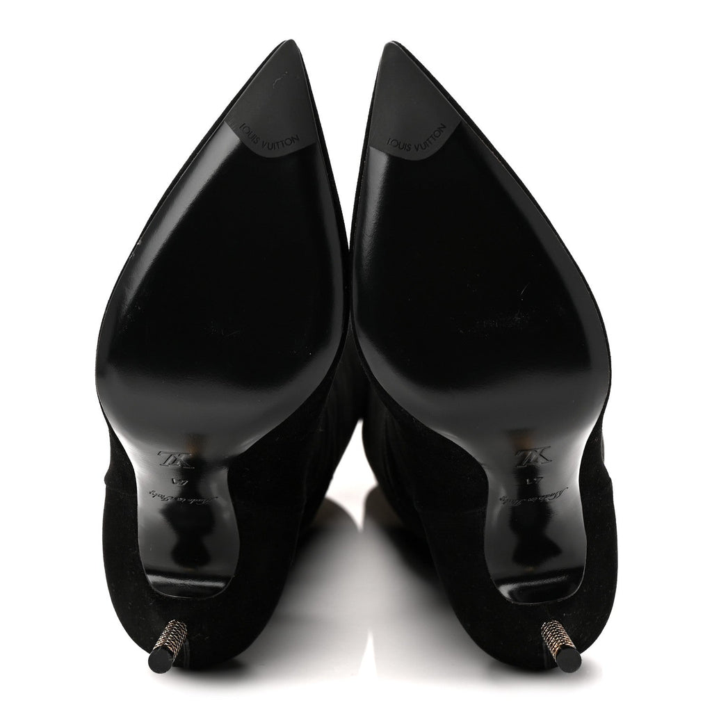 Suede High Boots 41 Black £¨ Direct shipment via from wholesalehk.shop