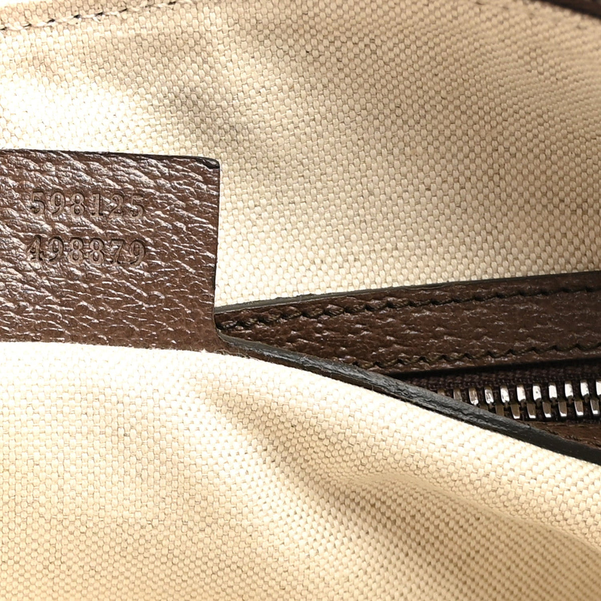 GG Supreme Monogram Web Small Ophidia Half Moon Hobo Brown wholesalehk.shop