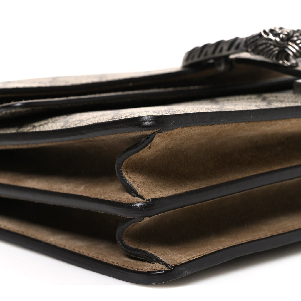 GG Supreme Monogram Small Dionysus Shoulder Bag Taupe wholesalehk.shop