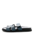 Epsom Mens Chypre Sandals 43 Bleu Canard wholesalehk.shop
