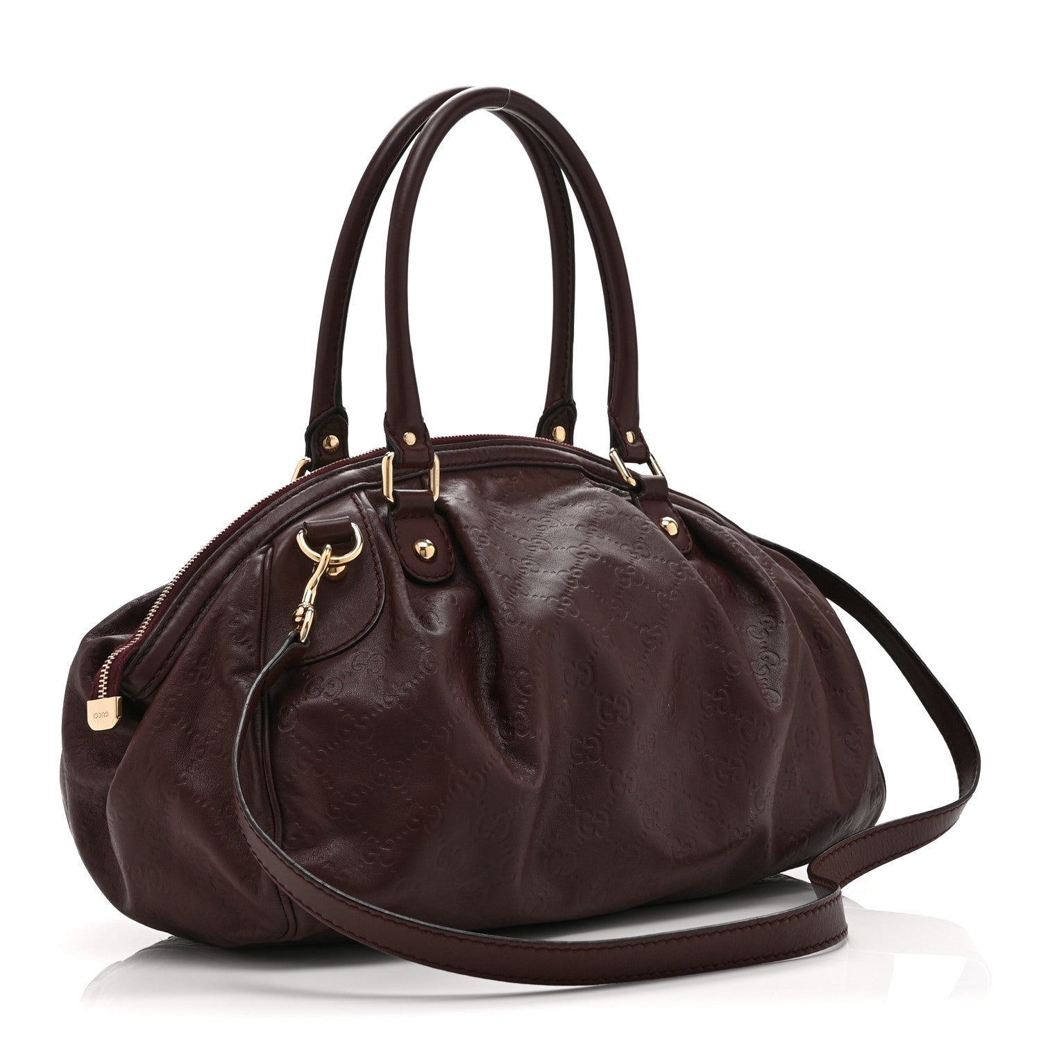 Guccissima Medium Sukey Boston Chocolate £¨ Direct shipment via from wholesalehk.shop