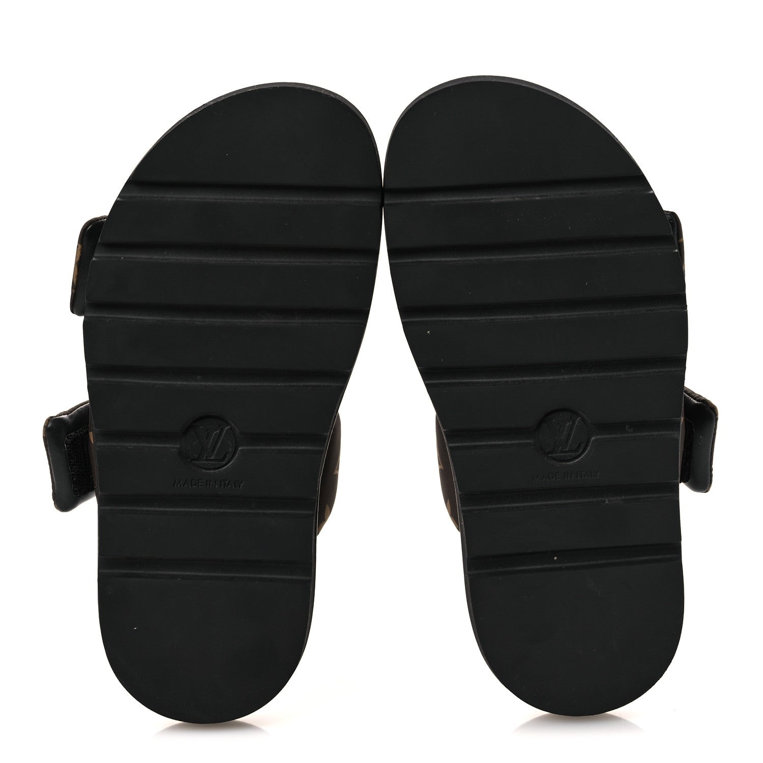 Nylon Monogram LV Pool Pillow Flat Comfort Mule 37 Cacao Brown 37 Cacao Brown £¨ Direct shipment via from wholesalehk.shop