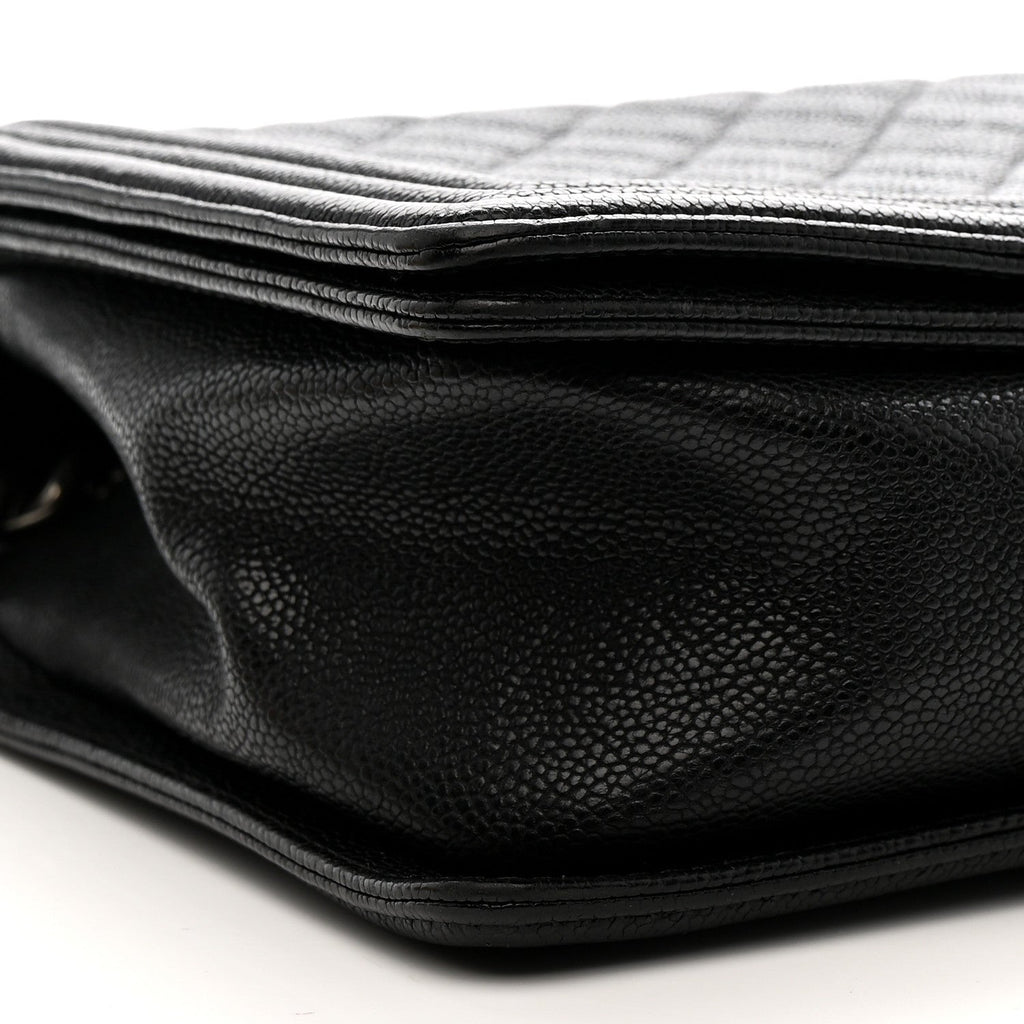 Caviar Quilted New Medium Boy Flap Black wholesalehk.shop