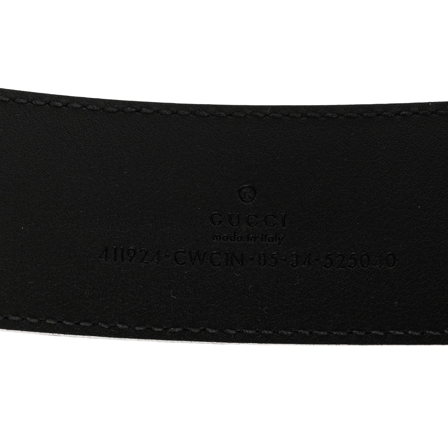 Guccissima Signature Interlocking G 40mm Belt 85 34 Black £¨ Direct shipment via from wholesalehk.shop