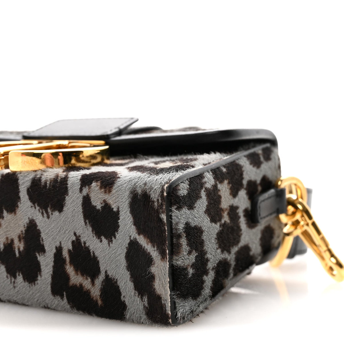 Pony Hair 30 Montaigne Box Bag Blue wholesalehk.shop