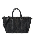 Maxi Oblique Jacquard Weekender 25 Black wholesalehk.shop