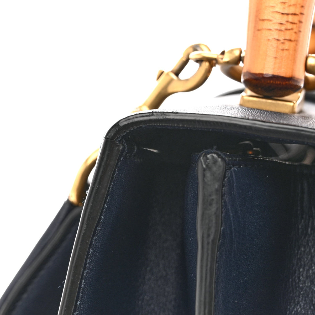 Moon Calfskin Web Medium Dionysus Bamboo Top Handle Bag Blue Emerald Hibiscus Red wholesalehk.shop