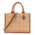 Raffia Macro Cannage Medium Book Tote Natural £¨ Direct shipment via from wholesalehk.shop