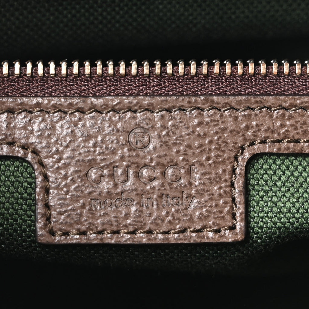 GG Supreme Monogram Web Medium Ophidia Top Handle Bag Beige Ebony New Acero wholesalehk.shop