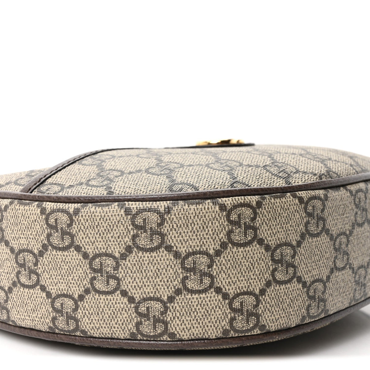 GG Supreme Monogram Textured Dollar Calfskin Small Ophidia Shoulder Bag Beige Ebony New Acero wholesalehk.shop