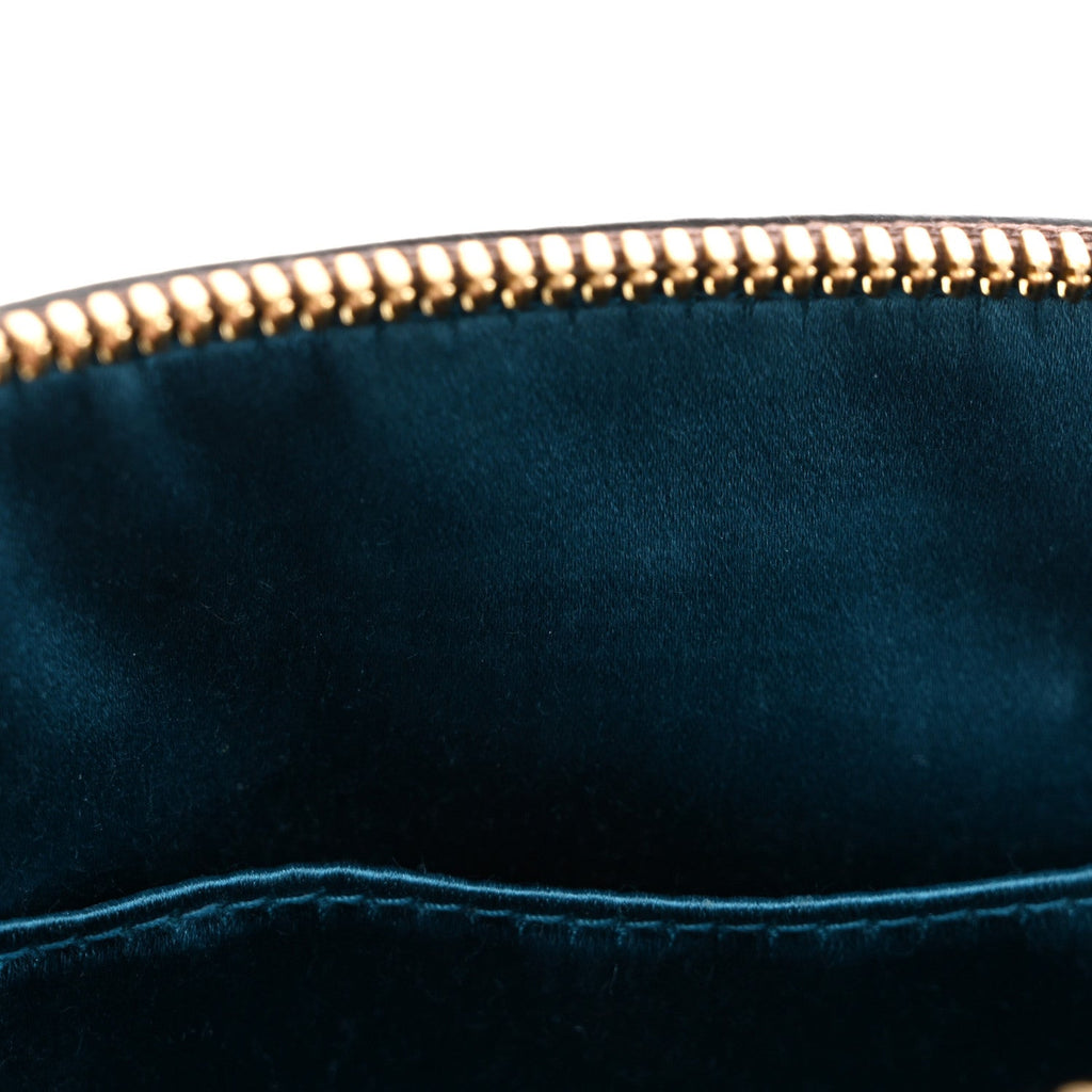 GG Supreme Monogram Textured Dollar Calfskin Web Small Ophidia Dome Shoulder Bag Beige Ebony New Acero wholesalehk.shop