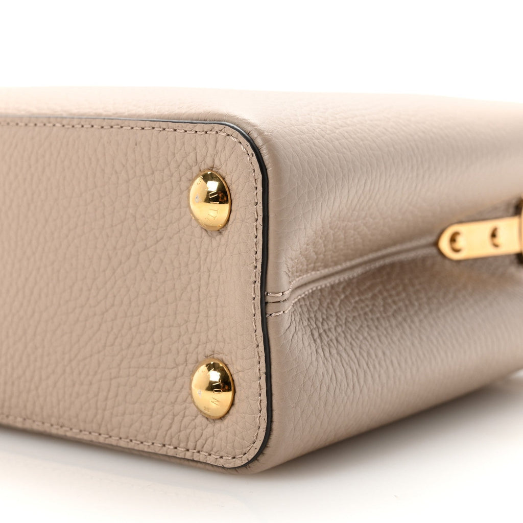 Taurillon Snakeskin Capucines BB Galet £¨ Direct shipment via from wholesalehk.shop