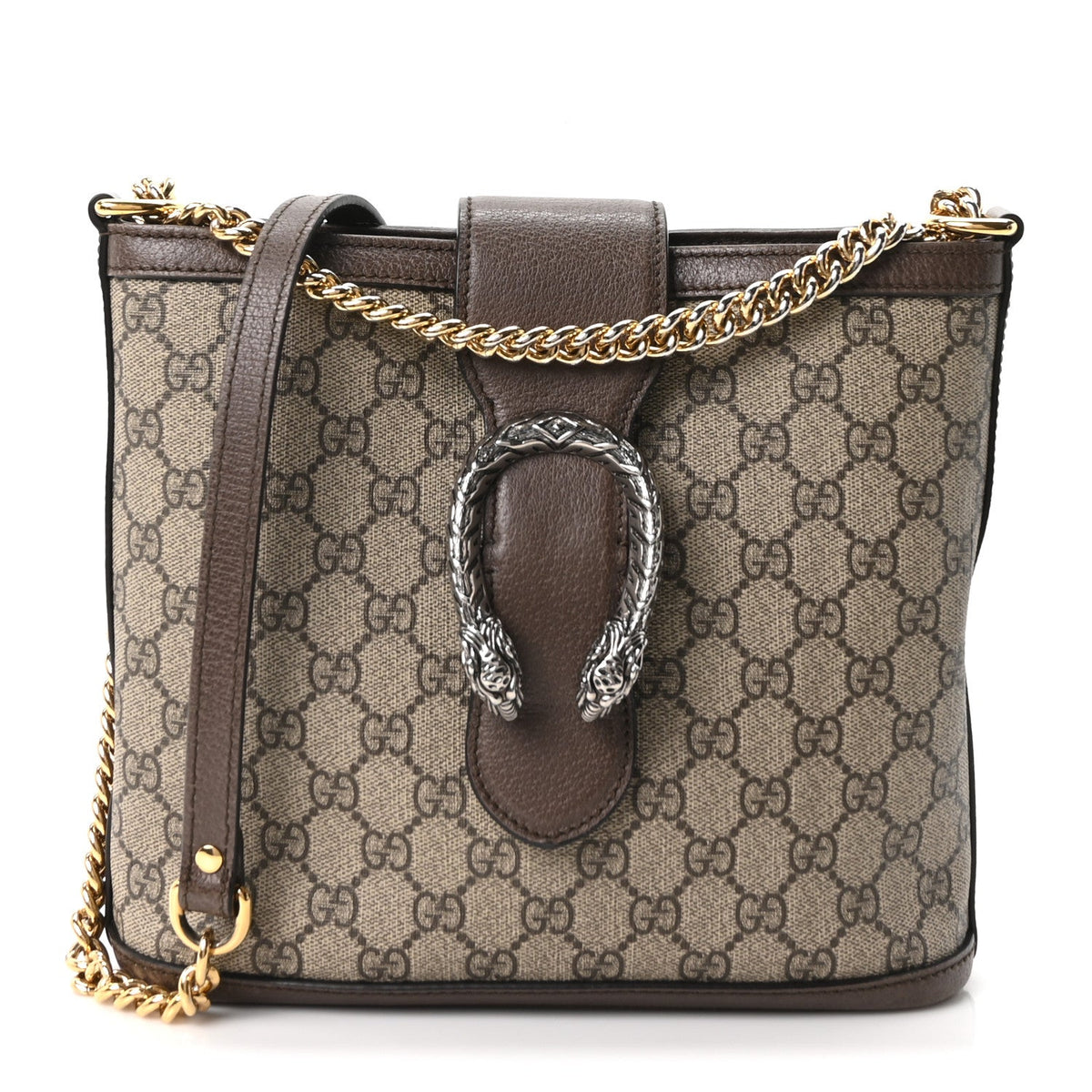 GG Supreme Monogram Medium Dionysus Bucket Bag Beige New Acero wholesalehk.shop
