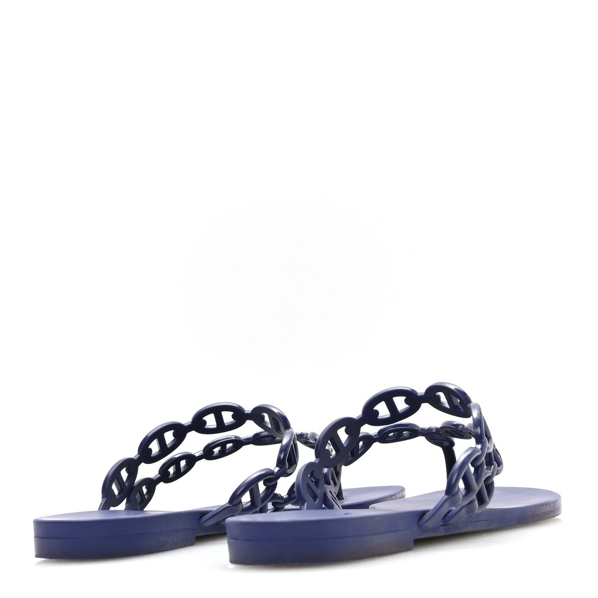 Rubber Chaine d'Ancre Island Sandals 37 Bleu Smalt wholesalehk.shop