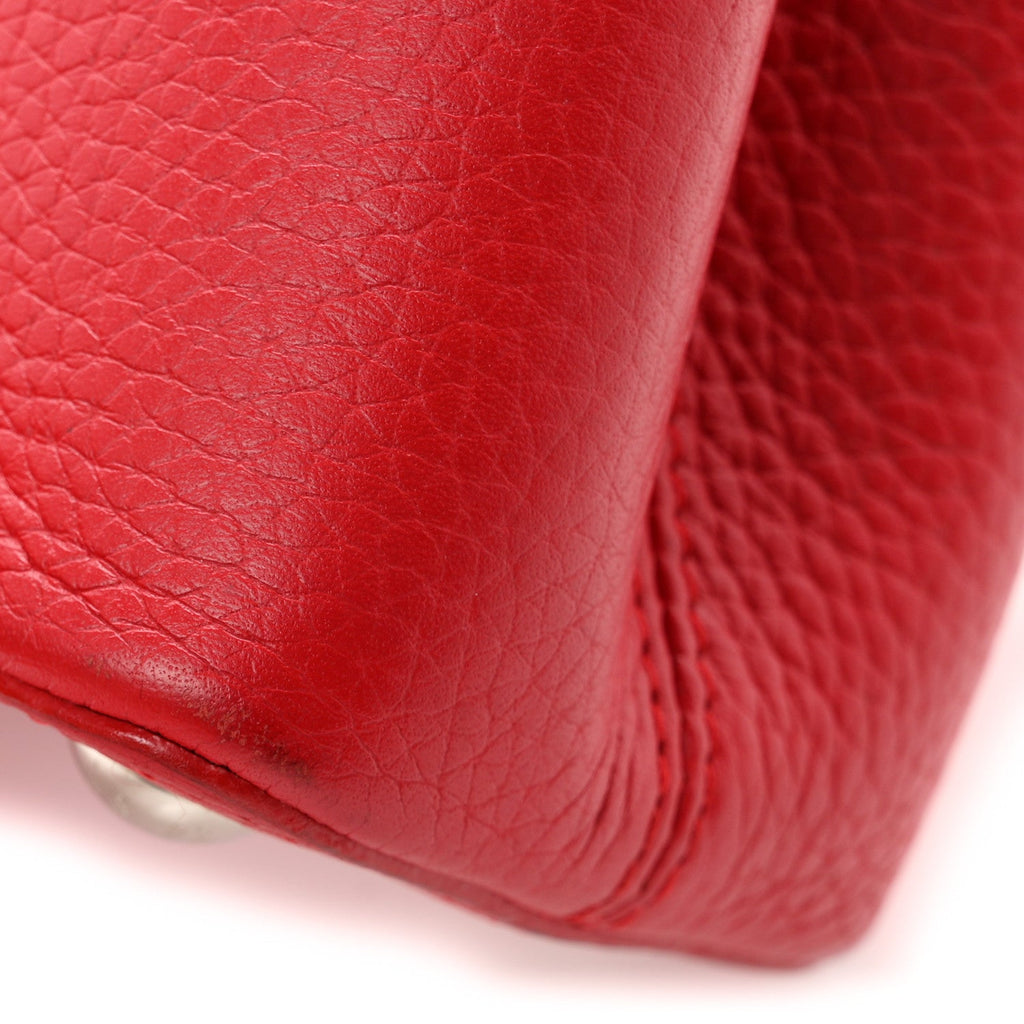 Taurillon Capucines BB Scarlet Red £¨ Direct shipment via from wholesalehk.shop