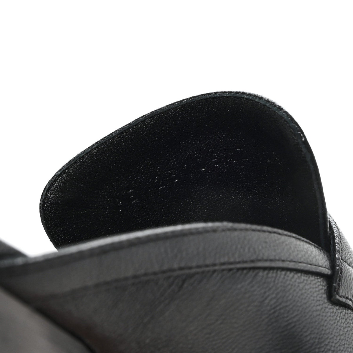 Goatskin Groupie Mules 37 Black wholesalehk.shop