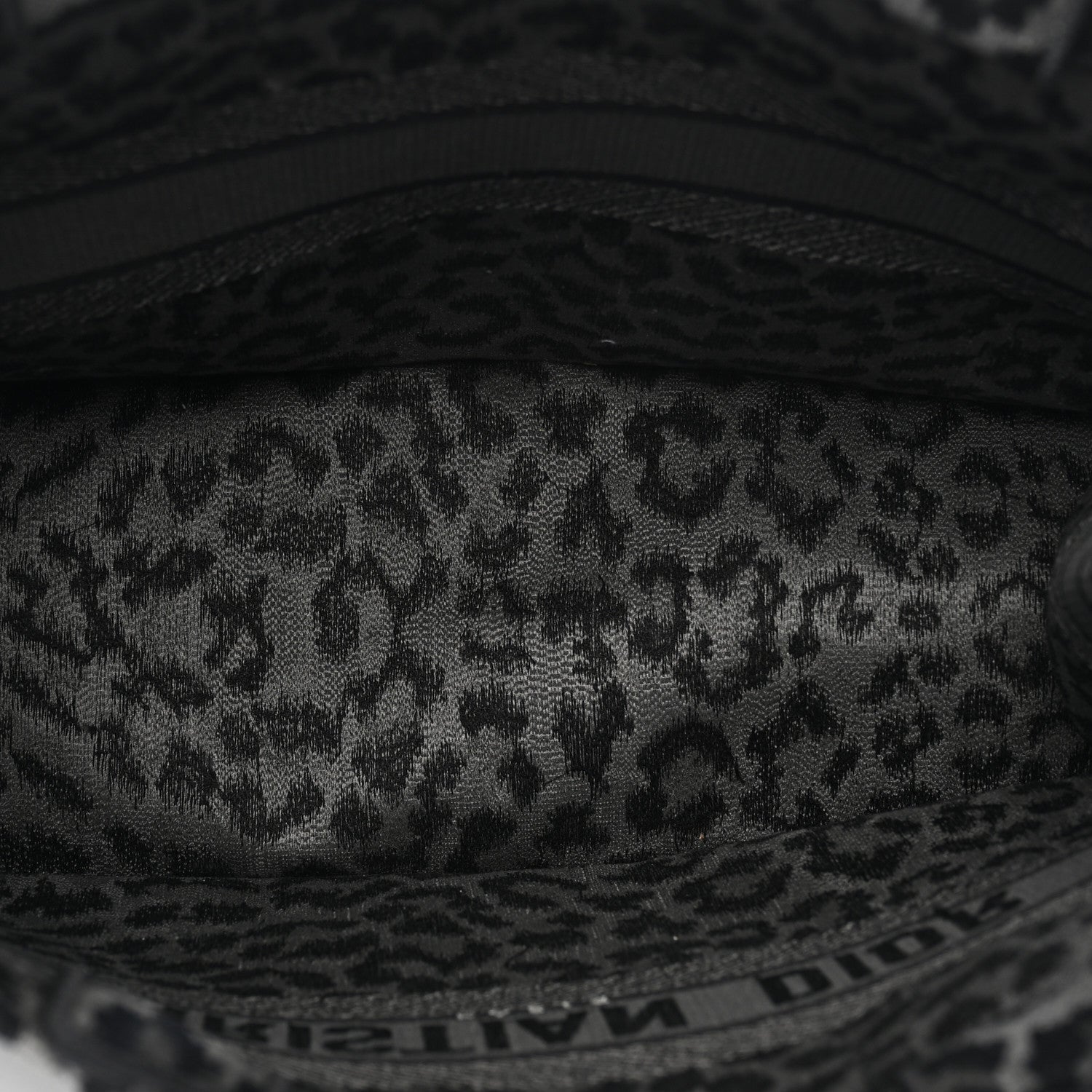 Canvas Mizza Embroidered Large Leopard Book Tote Grey £¨ Direct shipment via from wholesalehk.shop