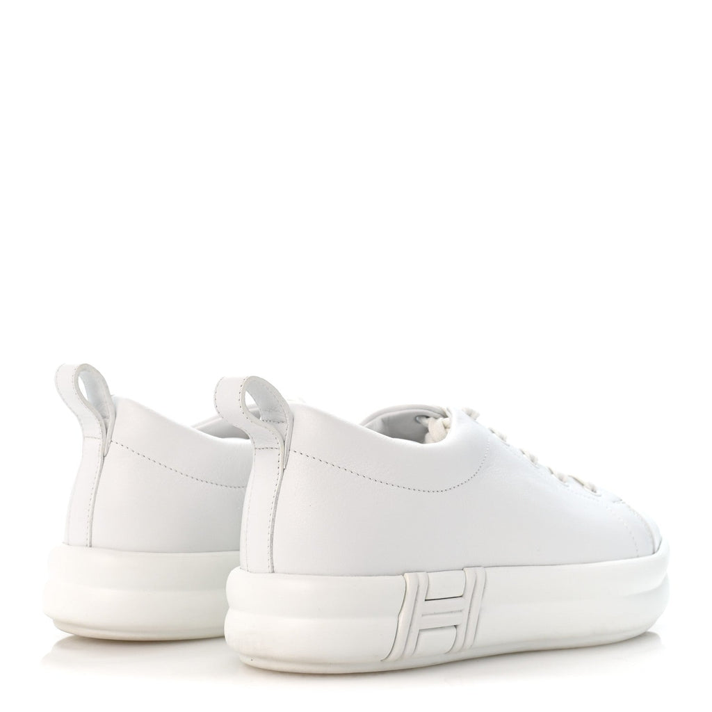 Calfskin Womens Happy Sneakers 38 White wholesalehk.shop