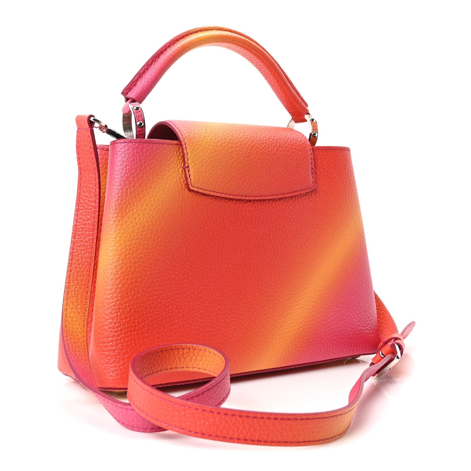 Taurillon Candy Ombre Capucines BB Pink Multicolor £¨ Direct shipment via from wholesalehk.shop