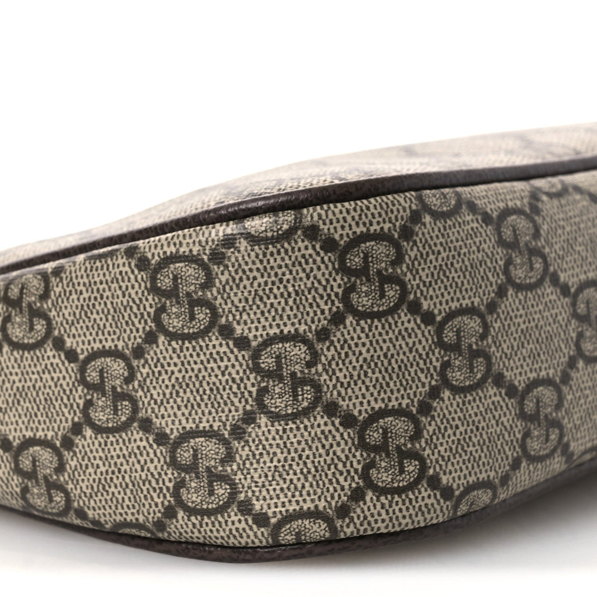 GG Supreme Monogram Textured Dollar Calfskin Web Small Ophidia GG Handbag Beige Ebony New Acero wholesalehk.shop