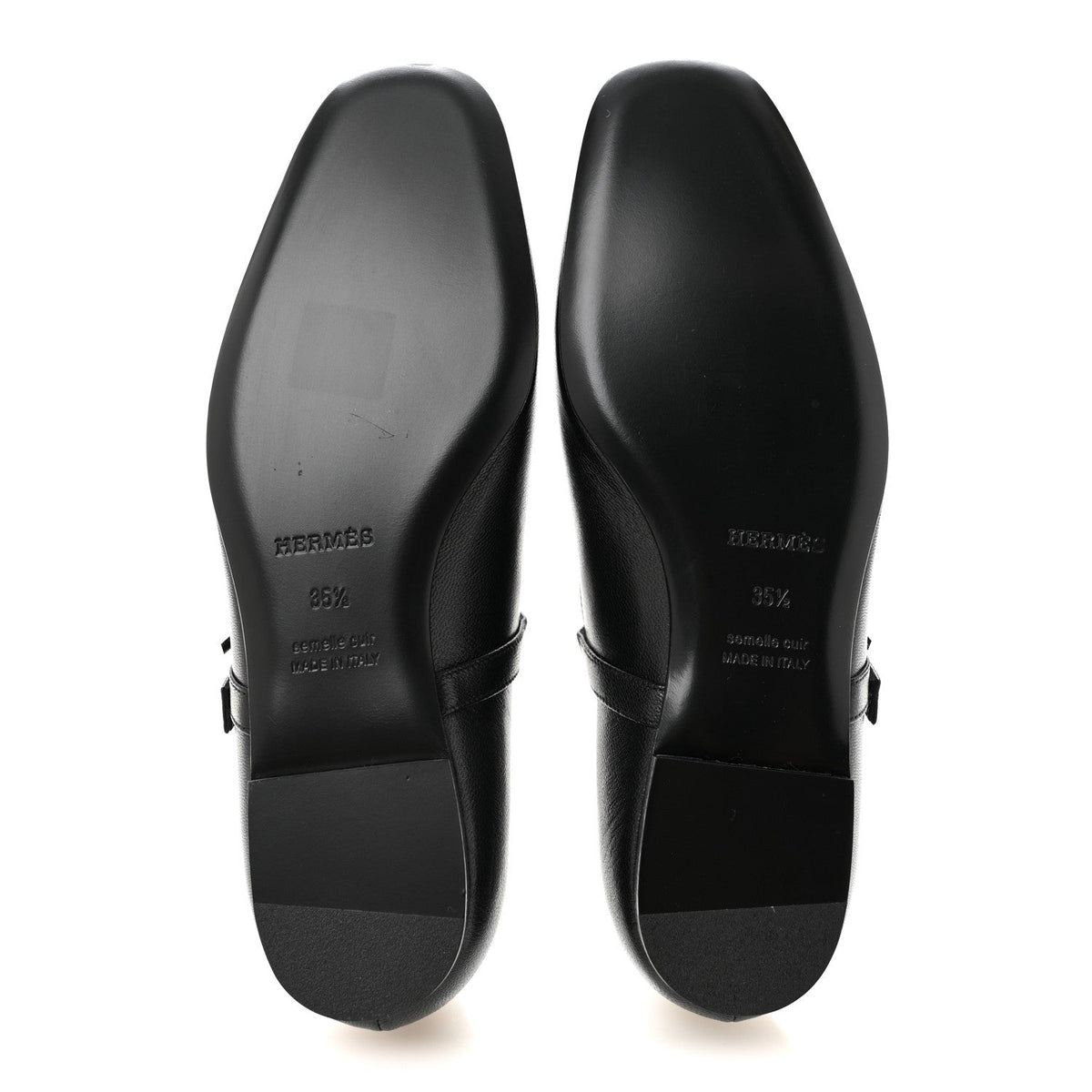 Goatskin Jane Ballet Flats 35.5 Black wholesalehk.shop