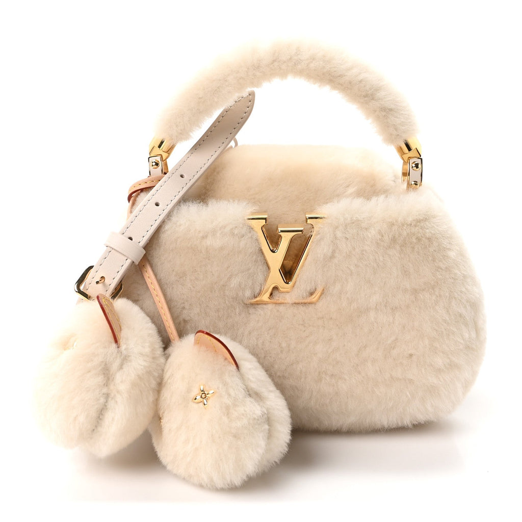 Shearling Caousnow Capucines Cream £¨ Direct shipment via from wholesalehk.shop