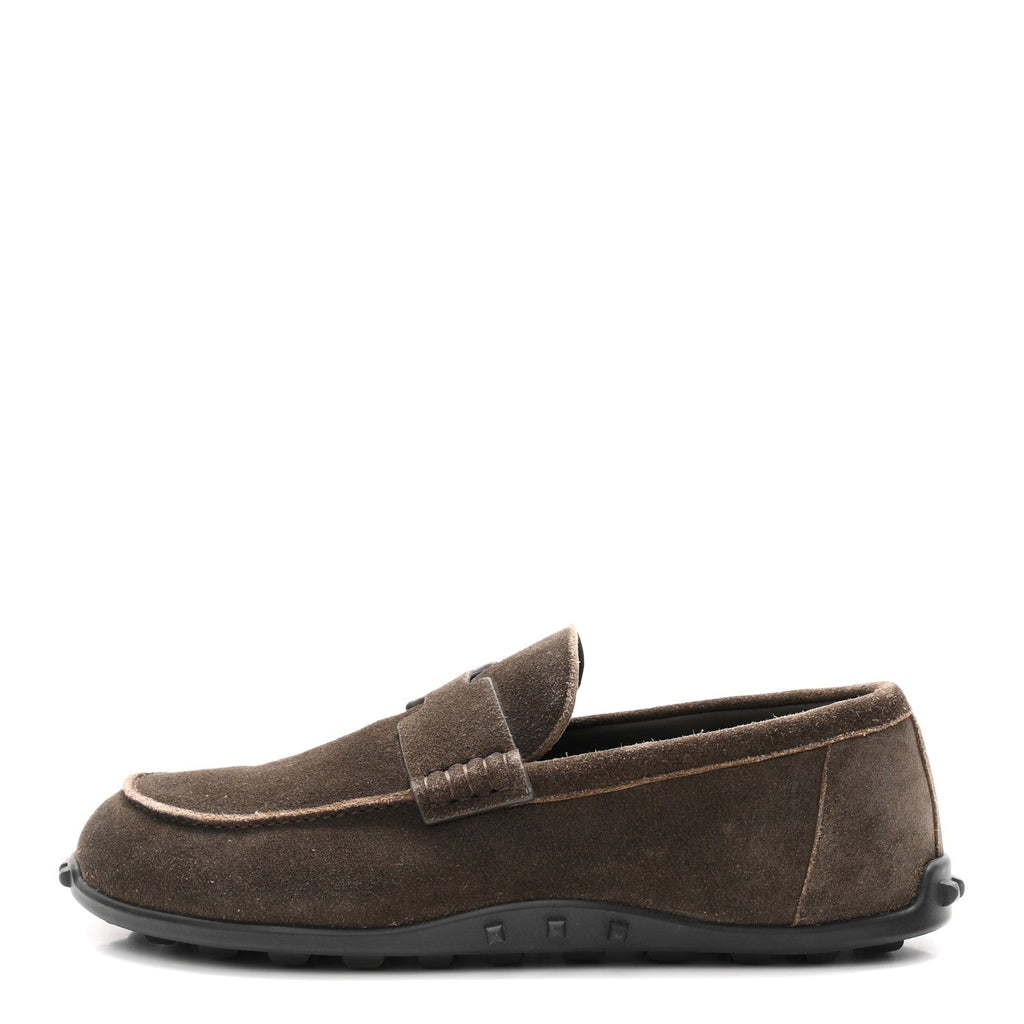 Suede Calfskin Mens Lazy Loafers 42 Ecorce wholesalehk.shop
