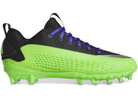 adidas AE 1 Low Football Cleat Black Semi Solar Green