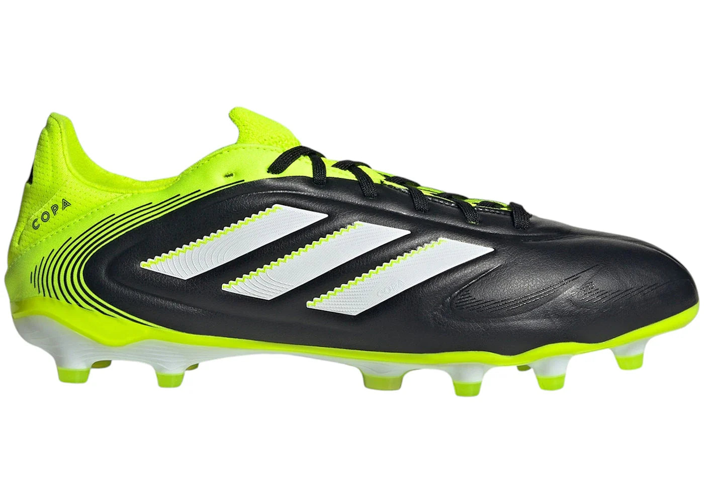 adidas Copa Pure 3 Pro FG Core Black Cloud White Lucid Lemon