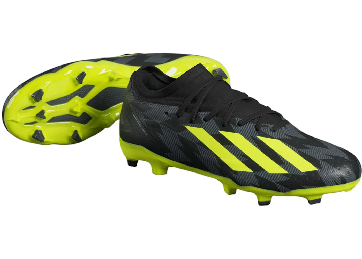 adidas X CrazyFast .3 Injection FG Core Black Team Solar Yellow 2 Grey Five