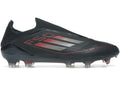 adidas F50 Elite Laceless FG Core Black Iron Metallic Lucid Red