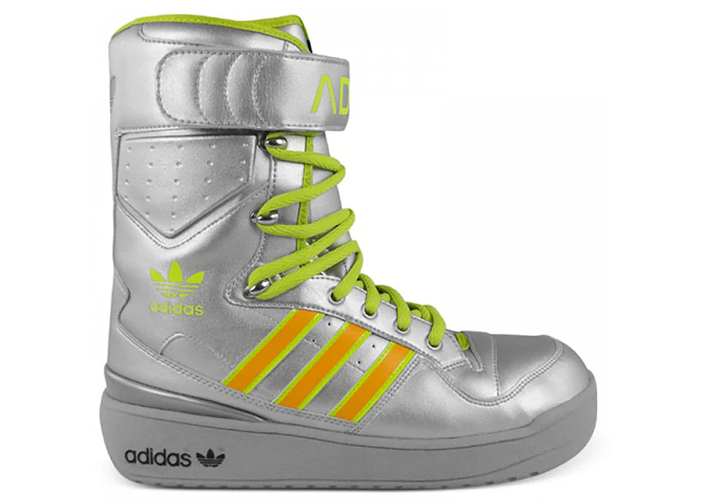 adidas JS Snow Jeremy Scott Metallic Silver wholesalehk.shop
