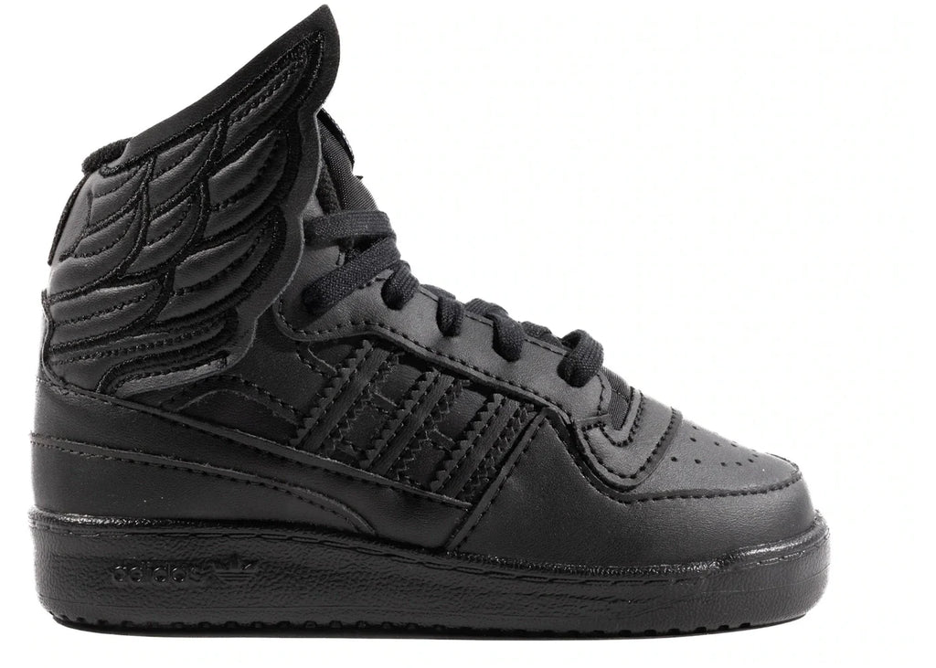 adidas JS Wings 4.0 Black (Infant) wholesalehk.shop