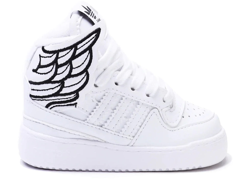 adidas JS Wings 4.0 White Black (Infant) wholesalehk.shop