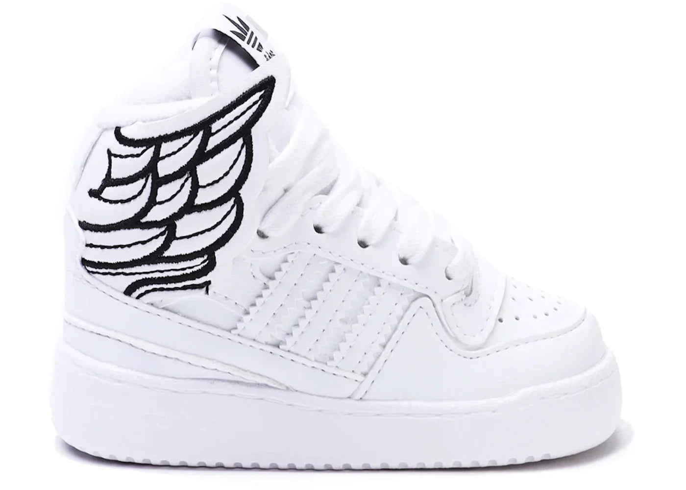 adidas JS Wings 4.0 White Black (Infant) wholesalehk.shop