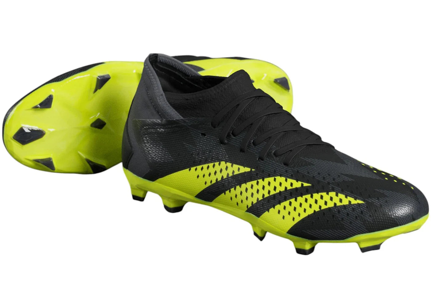 adidas Predator Accuracy Injection.3 FG Core Black Team Solar Yellow 2 Grey Five