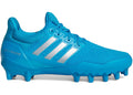 adidas Ultra Boost Football Cleats Solar Blue Silver Metallic