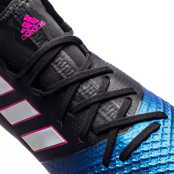 2026 New Arrival adidas ACE 17.1 FG Youth Firm Ground Soccer Cleats Black/White/Blue wholesalehk.shop