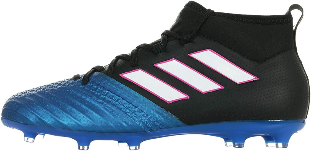 2026 New Arrival adidas ACE 17.1 FG Youth Firm Ground Soccer Cleats Black/White/Blue wholesalehk.shop
