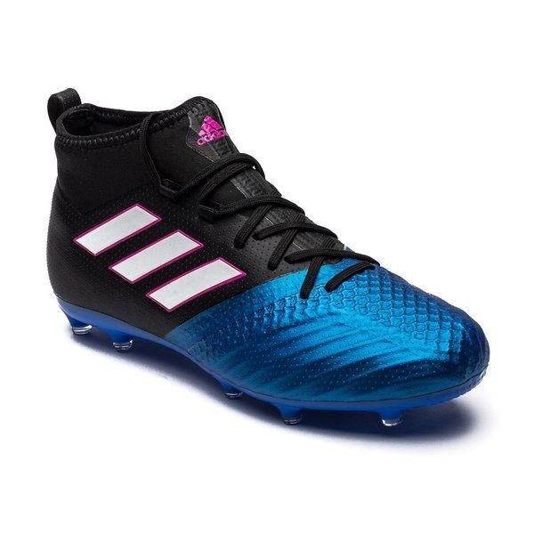 2026 New Arrival adidas ACE 17.1 FG Youth Firm Ground Soccer Cleats Black/White/Blue wholesalehk.shop
