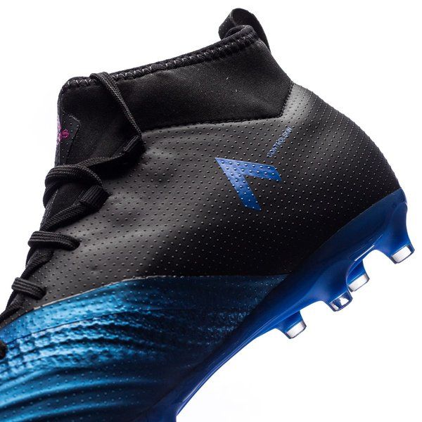 2026 New Arrival adidas ACE 17.1 FG Youth Firm Ground Soccer Cleats Black/White/Blue wholesalehk.shop