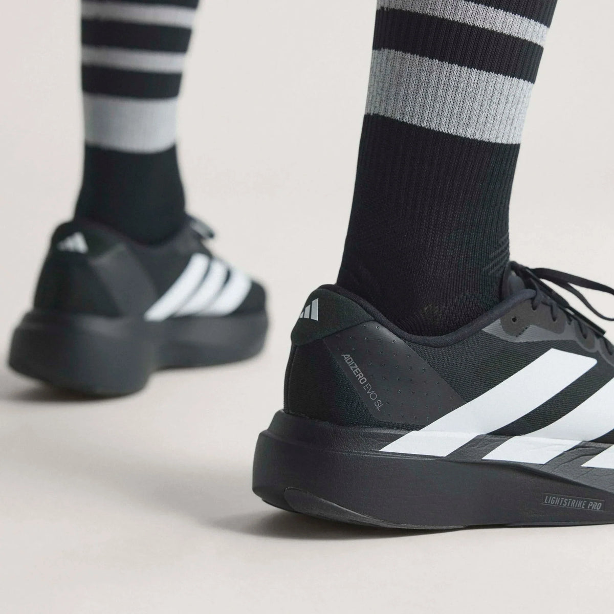 2026 New Arrival adidas Adizero EVO SL LIGHTSTRIKEPRO Running Shoes - Black wholesalehk.shop