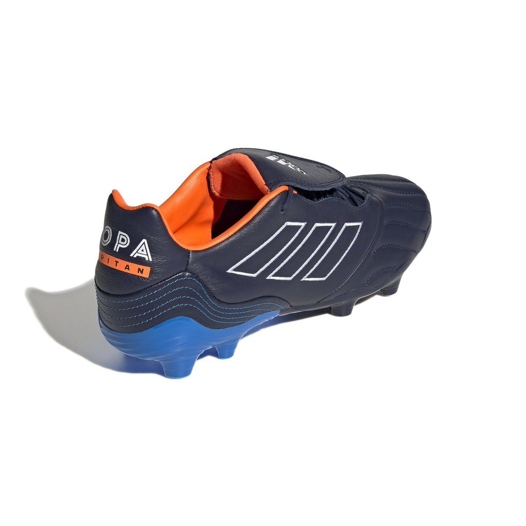 2026 New Arrival adidas Copa Kapitan.2 Firm Ground Boots Navy/White wholesalehk.shop