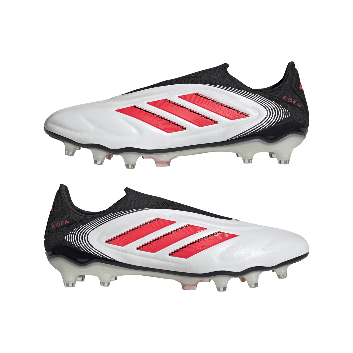 2026 New Arrival adidas Copa Pure 3 Elite Laceless FG Men´s Soccer Cleats - White/Red/Black wholesalehk.shop